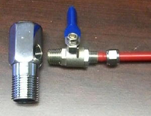 723, Feed Water Adapter with Ball Valve